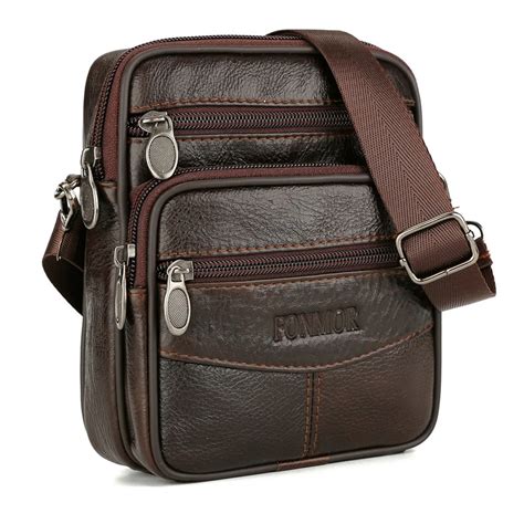 luxury men's crossbody messenger bag.